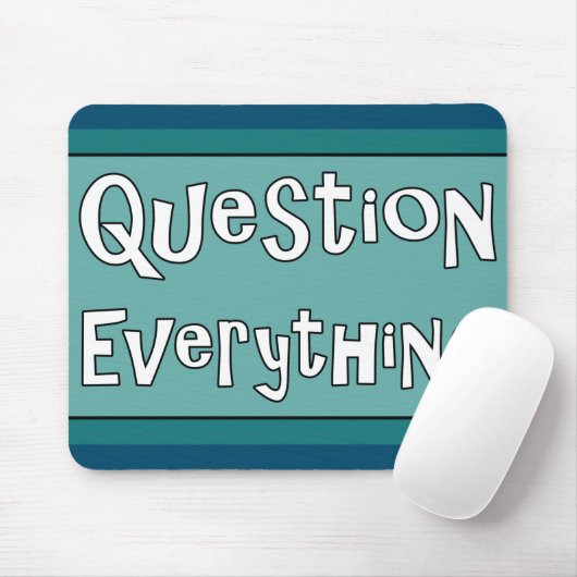 Vraag alles muismat (Met muis)