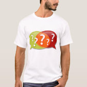Vraag alles t-shirt (Voorkant)