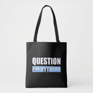 Vraag alles tote bag