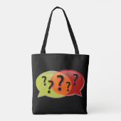 Vraag alles tote bag (Achterkant)