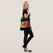 Vraag alles tote bag (Op model)