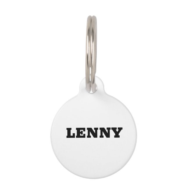 Vraag ## alvorens mijn ouder hun S h * t verliest Huisdierpenning (Achterkant)