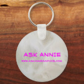 Vraag Annie Sleutelhanger (Voorkant)