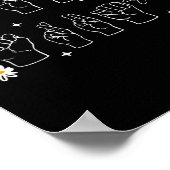 Vraag anti-Trump handteken grappig en gebaar Poster (Hoek)