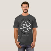 Vraag Autoriteit Amerikaans atheïstisch Shirt - 2  (Voorkant volledig)