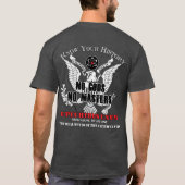 Vraag Autoriteit Amerikaans atheïstisch Shirt - 2  (Achterkant)