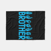 Vraag broeder Amerikaanse gebarentaal doof bewustz Fleece Deken (Voorkant (Horizontaal))