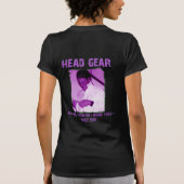 Vraag... (dames paars) [HERZIEN] T-shirt (Achterkant)