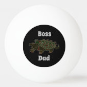 Vraag de Baas Pap Alligator Snapping Turtle Pingpongbal (Voorkant)