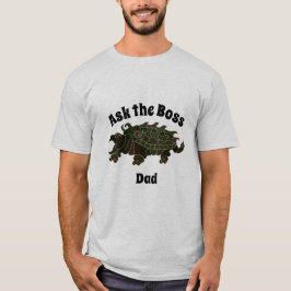 Vraag de Baas Pap Alligator Snapping Turtle T-shirt