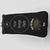 Vraag de baas vader alligator knapping schildpad g golfheadcover (Voorkant)