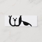 Vraag de Dog Profile Card! Mini Visitekaartje (Achterkant)