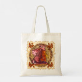 Vraag De Draak Boodschappentas Tote Bag (Achterkant)