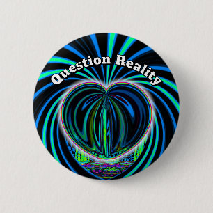 Vraag de werkelijkheid (je kunt de woorden verande ronde button 5,7 cm