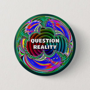 Vraag de werkelijkheid (je kunt de woorden verande ronde button 5,7 cm