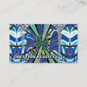 VRAAG DE WERKELIJKHEID (U kunt de woorden verander Visitekaartje (Voorkant)