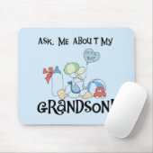 Vraag eens naar mijn kleinzoontoverhemden en cadea muismat (Met muis)