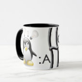 Vraag en antwoord mok (Voorkant links)