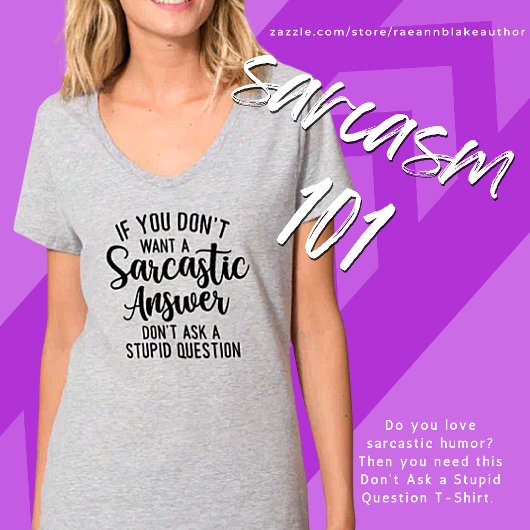 Vraag Geen Stomme Vraag T-Shirt