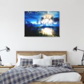 Vraag geloof ontvang op mooi natuur afbeelding canvas afdruk (Insitu (Slaapkamer))