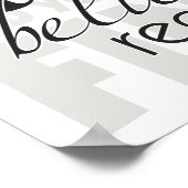 Vraag geloven ontvangen poster (Hoek)