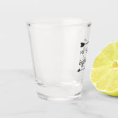 Vraag Haar Jouw Bruidsmeisje Te Zijn Shot Glas (Links)