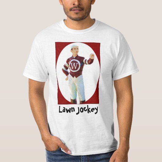 Vraag het aan de Jockey van Lawn wat er in zijn ho T-shirt (Voorkant)