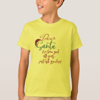 Vraag het aan oma Santa Shirt - Funny Christmas T-