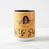 Vraag het aan pastoor tweekleurige koffiemok (Center)