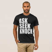 Vraag het aan Seek Knock Impact T-shirt (Voorkant volledig)