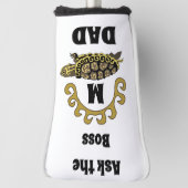 Vraag het Boss Dad Cumberland Slider Turtle Monogr Golfheadcover (Draai 90)
