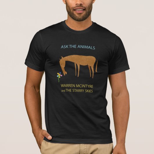 Vraag het de dieren t-shirt (Voorkant)