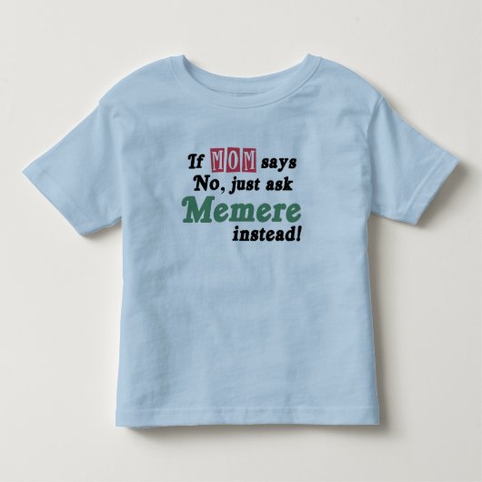 Vraag het gewoon aan Memere Kinder Shirts (Voorkant)