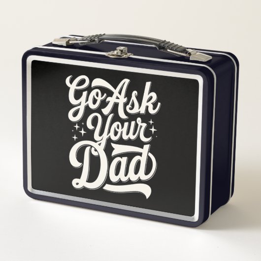 Vraag het je vader Grappig Moederdag (Voorkant)