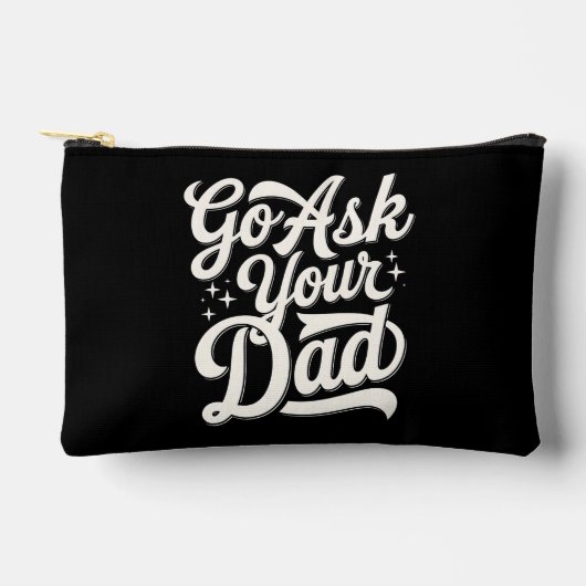 Vraag het je vader Grappig Moederdag Etui (Voorkant)