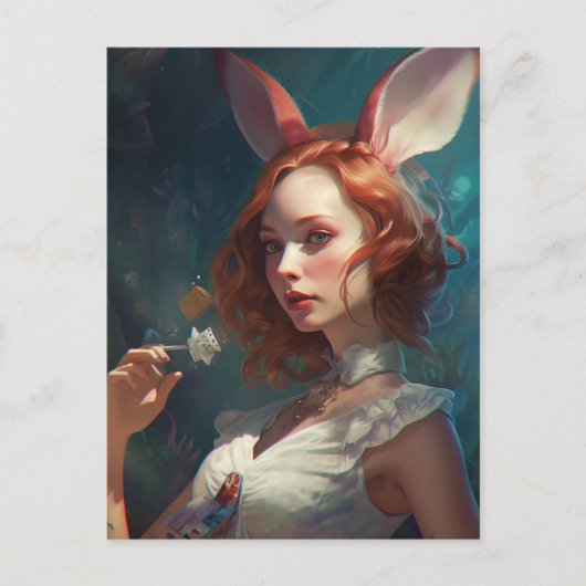 Vraag het maar aan Alice Briefkaart (Voorkant)