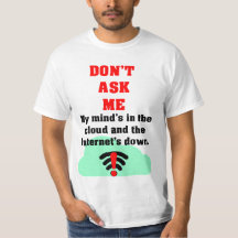 Vraag het me niet via internet