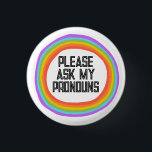 Vraag het mijn woordvoerders aan de kleurrijke reg ronde button 3,2 cm<br><div class="desc">Decoreer je outfit met deze coole kunstknop. Het is een geweldig cadeau! U kunt het aanpassen,  kleuren,  doopvonten veranderen,  en tekst ook toevoegen. Bekijk mijn winkel voor veel meer kleuren en patronen! Laat me weten of je ook iets op maat wilt.</div>