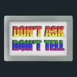 Vraag het niet aan Belt Buckle te vertellen Gesp<br><div class="desc">Vraag het niet aan Belt Buckle te vertellen</div>