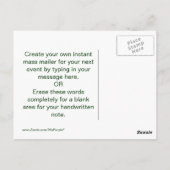 Vraag het niet Briefkaart (Achterkant)