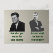 Vraag het niet Briefkaart (Voorkant)