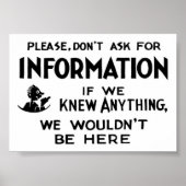 Vraag het niet... poster (Voorkant)