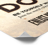 Vraag het poster (Hoek)