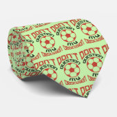 Vraag het Stropdas 'Mijn obsessie' voetbal niet aa (Opgerold)
