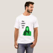 vraag het t-shirt (Voorkant volledig)