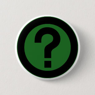 Vraag het Teken vragen het Symbool van de Vraag Ronde Button 5,7 Cm