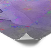 Vraag in Prayer Mark 11:24 Bijbelversie Poster (Hoek)