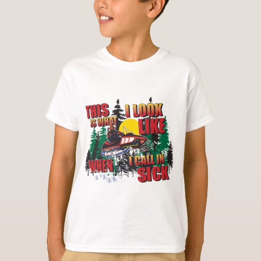 VRAAG IN SICK T-SHIRT (Voorkant)