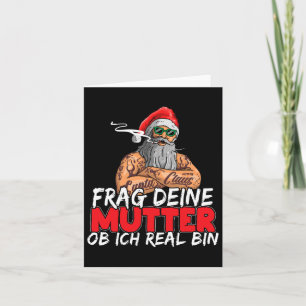 Vraag je moeder of ik een grappige baas ben kaart
