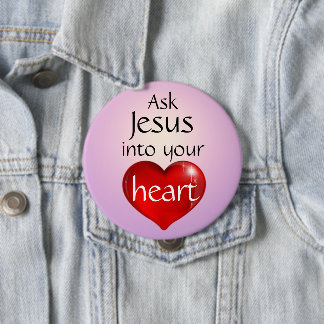 Vraag Jezus Button